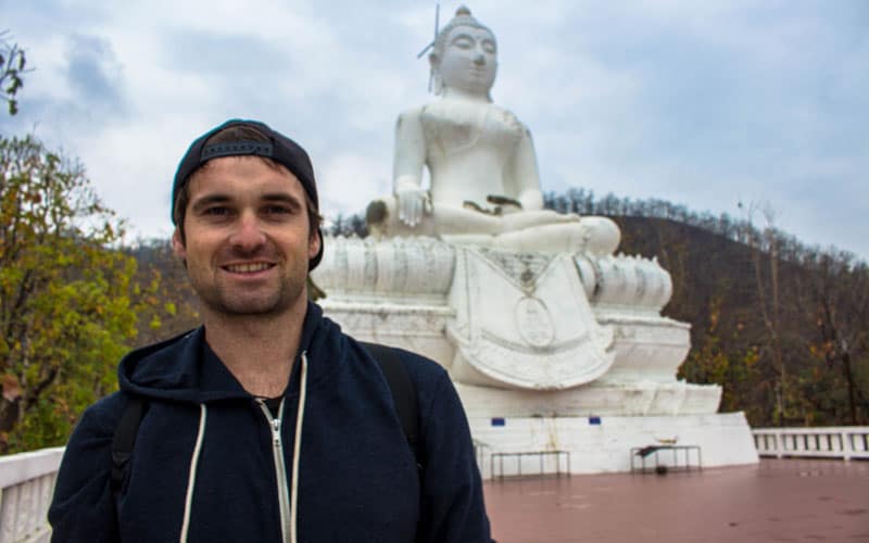 Pai Thailand things to do Buddha Selfie