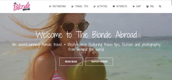Top 10 Travel Blogs of 2016 The Blonde Abroad