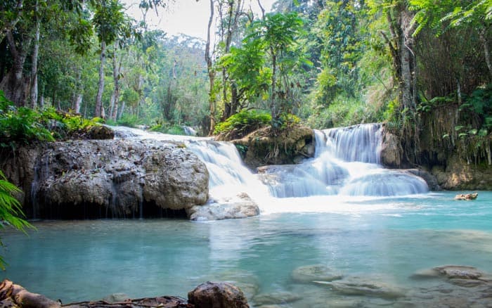 Kuang Si Waterfall in Luang Prabang