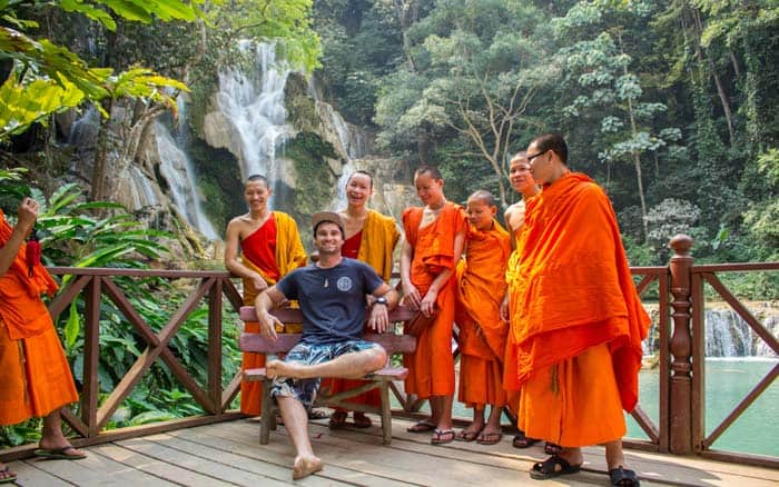 Kuang Si Waterfall in Luang Prabang