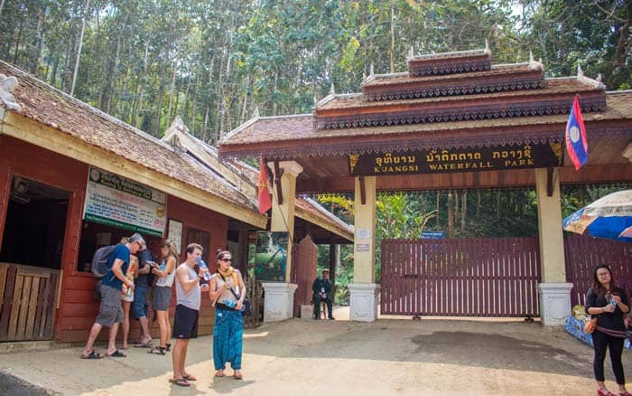 Kuang Si Waterfall in Luang Prabang