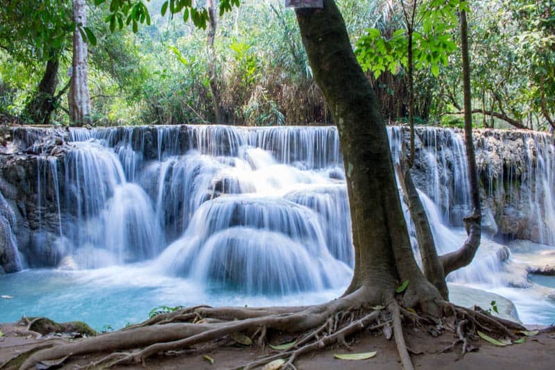 Broken Limitz Kuang Si Waterfalls