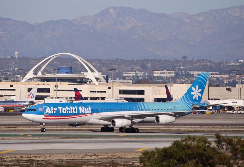 Flying Air Tahiti Nui