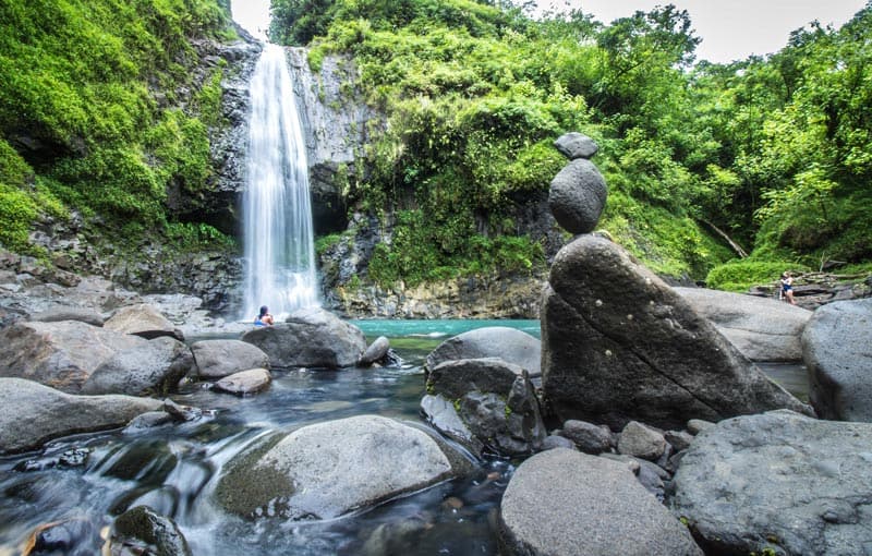 The Islands of Tahiti Waterfall