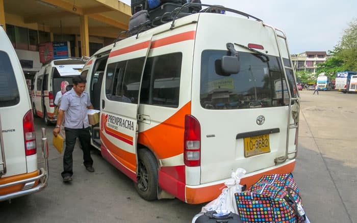 Bus from Chiang Mai to Pai