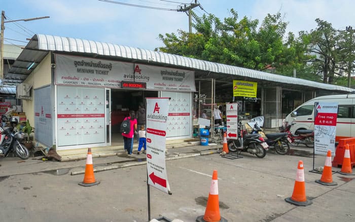 Bus from Chiang Mai to Pai