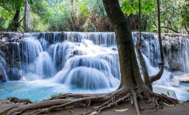 Kuang Si Waterfall in Luang Prabang