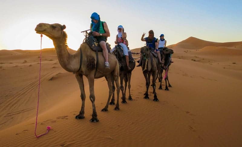 Riding Camels Morocco Desert Tour