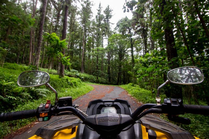 Island of Tahiti Quad Biking