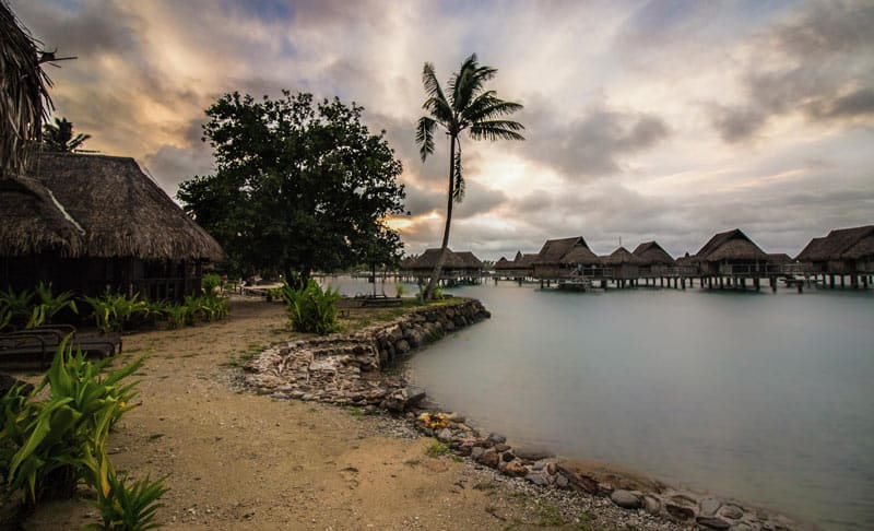 Islands of Tahiti Moorea Sofitel Sunset